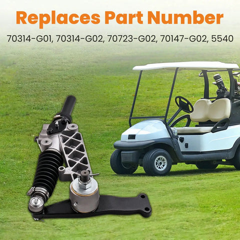 Beefed Up Steering Gear Box Assembly For EZGO TXT Golf Cart 1994 Through 2001 And Medalist 1996 Up on grass