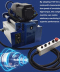 HQHAOTWU portable blue line boring machine with 1600mm boring bar and 110V servo motor
