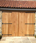 12 Inch Black Door Hinges Set For Gates And Barn Doors Includes 12 Mounting Screws And 2 Hinges Tough As Nails Heavy Duty 4mm Iron