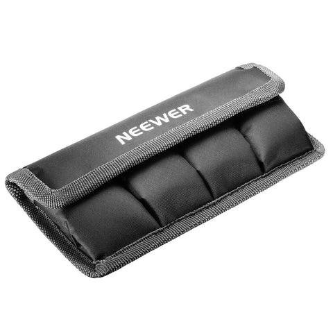 DSLR Battery Case And Holder For AA And LPE Series Batteries With Quick Release Access Nylon PU Coated Lightweight Protective Case