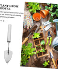 Garden Digging Tool Hand Shovel For Cultivation And Planting No Handle Design Easy Soil Loosening Weeding Transplanting Grass Removal Handheld Garden Tool For Veggies And Flowers next to gardening materials and plants