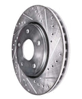 4x4 Front Brake Kit For 2000 2001 Dodge Ram 1500 With Drilled And Slotted Disc Brake Rotors Replacement Set