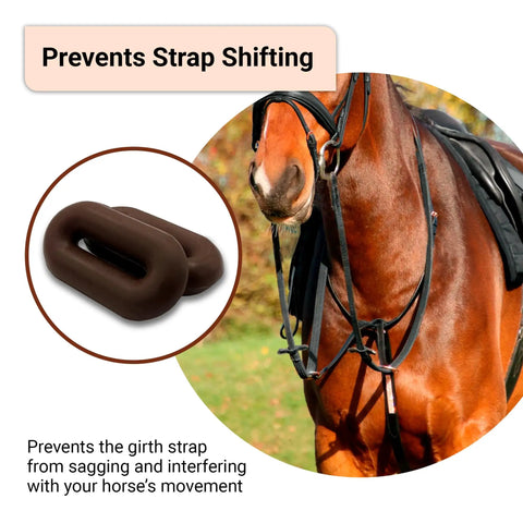 Horse Martingale Stopper Rubber Rein Stopper Must Have Set For Running And Standing Martingales Secure Fit
