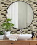 12x12 Peel And Stick Kitchen Backsplash Tiles Self Adhesive Easy Install DIY Friendly No Mess For Kitchen And Bathroom 10 Sheets Eco Friendly