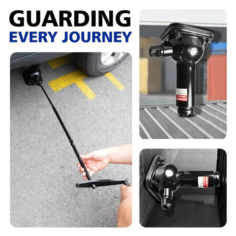 2 Ton Spiral Car Jack With Telescoping Handle, Swivel Top Mechanical Bottle Jack, 7.08 To 15.35 Inch Lift, Locking Gear