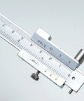 Top Shelf Parallel Marking Vernier Caliper 0 To 200mm 8 Inch Premium Stainless Steel close-up view with scribe tip.