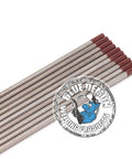 Zirconiated Tungsten Electrodes For AC Welding Brown Finish Three Thirty Second Inch By Seven Inch EWZr One Ten Piece Pack With Zero Point Three Percent Zirconiated For Reliable Arc Start And Current Capacity image