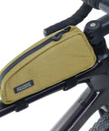 Toprock Frame Bag For Road And Gravel Cycling Water Resistant Cordura 1000D With Durable YKK Aquaguard Zipper, mounted on bike