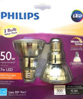 LED PAR20 Dimmable Glass Spotlight Bulb With 40 Degree Beam And Warm White Glow 500 Lumens 2200K To 2700K Range 50W Equivalent E26 Base