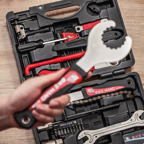 18 Piece Bike Repair Tool Kit Set With Torque Wrench For Mountain And Road Bikes A Must Have For Quick Maintenance
