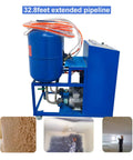 Heavy Duty Top Shelf Polyurethane Foam Spray Machine Pro Grade Foam Injection Pump Coating Setup For Spraying And Pouring Building Insulation 4KW 220V with 32.8ft extended pipeline.