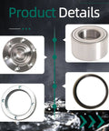 2 Front Wheel Bearings To Fit Toyota 4Runner 1996 To 2001 Sequoia 2001 To 2007 Tundra 2000 To 2006 And Tacoma 1999 To 2004 2WD Only