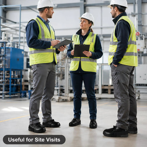 Heavy Duty Steel Toe Shoe Covers That Are Built Different Adjustable Safety Overshoes To Shield Your Toes Straight Up From Dropped Tools For Temp Workers On Busy Sites