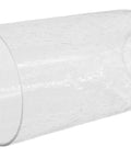 Seeded Bubble Glass Cylinder Shade For Light Fixtures 3 Pack Clear Replacement Fits 1 Inch By Five Eighths Fitter Modern Vintage Glow