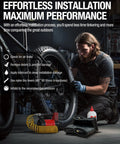 Mechanic installing heavy duty fat tire inner tube for 26 inch bikes and ebikes with 32mm Schrader valve, tools visible