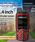 Built Tough Handheld GPS Surveying Tool With GPS GLONASS For Pro Grade, Real World Field Use, Perfect For Ranches, Gardens, Farmland And Parking Lots, Lightning Fast Positioning, Area Accuracy To 0.003 Acres, No Waypoint Saving. 2.4-inch LCD color screen