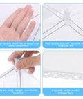 Close-up of Outdoor Mesh Food Covers Set 10 Pack Pop Up Tents, showing mesh material and foldable design for camping use.