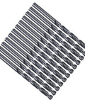 Beast Mode No 16 Drill Bits M2 High Speed Steel With Straight Shank, 135 Degree Split Point, Nitrided Black Finish, 12 Pack