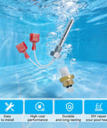 Stack Flue Sensor And High Limit Switch Replacement Kit For Pentair Sta-Rite MasterTemp Max E Therm Pool And Spa Heater