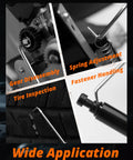 5 Piece Seal Puller And Pick And Hook Set For Automotive Repair, Heavy Duty Oil Seal Remover Tools For O Rings, Clips, Gaskets, Washers And Small Parts, Ideal For Tight Spaces And Everyday Car Mechanic Diy Jobs. Wide application