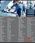 Mechanic installing Direct Fit Oxygen Sensor 4 Wire O2 Sensor OEM Replacement for improved fuel efficiency in vehicle engine
