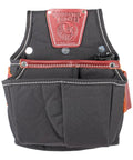 OxyFinisher Fastener Bag For Right Hand With 11 Pockets And Tool Holders, Made In USA, Round Bottom Nylon