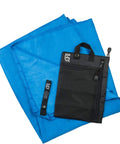 Quick Dry Microfiber Towel For Gym, Travel And Camping, XL 35 By 62 Inches, Ultra Absorbent, Fast Drying, Cobalt, Snap Loop For Easy Hanging
