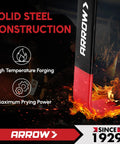 12 Inch Heavy Duty Pry Bar And Nail Puller Carbon Steel Tool With Rust Resistant Forged Design in fiery forge scene.