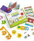 Screen Free Block Based Coding Set For Kids With ScratchJr Unplug And Learn Computer Science, featuring blocks and activity cards