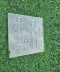 Hella Durable Cross Router Template For Woodworking And DIY Creations Solid Clear Acrylic Ribbon Crosses Inlay Jig on green grass.