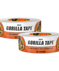 Heavy Duty White Duct Tape 1.88 Inch Wide, 30 Yard Roll Pack Of 2, UV Resistant, Triple Layer Strength, Sticks To Smooth Rough Surfaces