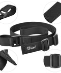 Two Point Rifle Sling With Quick Adjust Loop 1.25 Inch Nylon for Outdoors with close-up of buckles and webbing