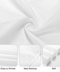 Close-up of soft white polyester fabric used in World War II Aircraft Airplane Print Large Polyester Wall Tapestry with installation kit.