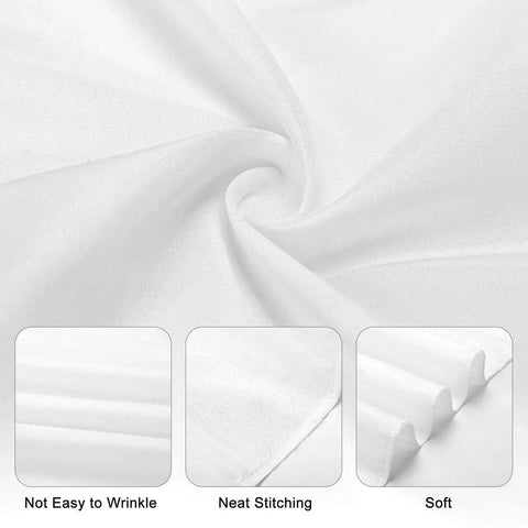 Close-up of soft white polyester fabric used in World War II Aircraft Airplane Print Large Polyester Wall Tapestry with installation kit.