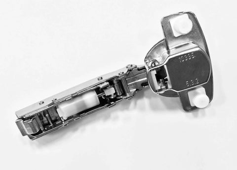 Soft Close Full Overlay Hinge Set For 15 To 22 Mm Doors With 0 Mm Face Frame Plate 35 Mm Cup 12.8 Mm Cup Depth 40 Mm Hole Spacing