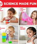 Kids using Hands On Science Kit For Kids Aged 4 To 8 With 100 Plus Experiments, STEM Educational Toy For Learning At Home