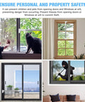 Sturdy Stainless Steel Adjustable Window Security Bar For Sliding Windows 18 To 30 Inches Privacy And Safety Lock Anti Lift Guard
