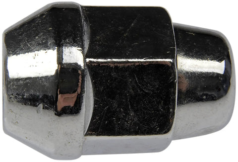Beefy Wheel Lug Nuts M12 1.50 Acorn Bulge Seat, 21 Mm Hex, 35.1 Mm Length, OEM Replacement, close-up view