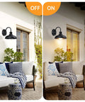 Rustic Farmhouse Outdoor Barn Lights With Curved Arms For Porch Black Matte Finish Outdoor Wall Lanterns With Industrial Charm And Weather Resistant Build For Patio And Entryway, on/off patio wall lamp