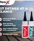 Marine Grade Reel Oil And Grease Kit With Precision Applicators For Bearings And All Reel Types 1 Oz Bottles on Deck