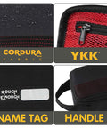 Heavy Duty Small Tool Bag Pouch For EDC Organizer With Handle 12 Inch Portable Toolbox Cordura 1000D Water Resistant Base
