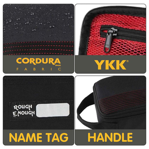 Heavy Duty Small Tool Bag Pouch For EDC Organizer With Handle 12 Inch Portable Toolbox Cordura 1000D Water Resistant Base