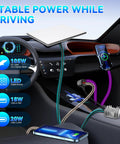 Heavy Duty Car Power Adapter For Satellite Routers delivers solid 30V output and 105W charging for mobile devices in vehicle.