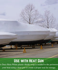 Tough As Nails String Reinforced Shrink Wrap Roll 16 X 25 Feet waterproof covering boats for winter storage with heat gun.