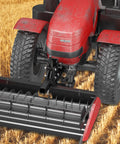 Tractor using Heavy Duty 50 Inch Manual Implement Lift With 1 Point Lift System And 2 Inch Hitch Receivers for field work
