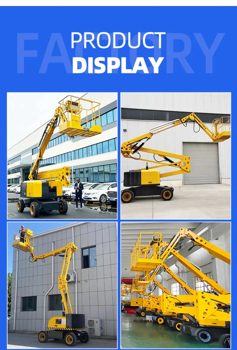 Self Propelled Telescopic Boom Lift Job Site Workhorse For High Reach Commercial Construction and Routine Maintenance chores outdoors.