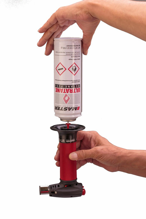 Refilling Go To Professional Butane Torch Lighter Handheld Mini Blow Torch With Adjustable Flame Refillable For Soldering