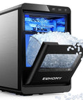 Nugget Ice Maker Countertop Delivers Chewy Pebble Ice On Demand 40 Lbs Per Day With 1.8L Tank Self Cleaning Sonic Ice Machine
