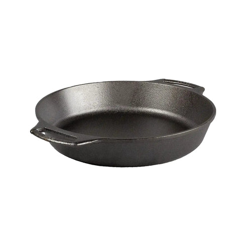 Seasoned Cast Iron Baker’s Skillet With Dual Handles Your Go-To Bakeware For Oven Ready Desserts Roasting And Everyday Cooking 10.25 Inch Heavy Duty Pan Built To Last And Create Even Heating For Perfect Bakes.