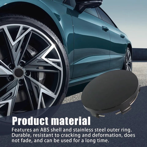 No Hassle Drop In Wheel Center Caps Tough Abs Hub Covers For Cars And Trucks 60Mm Outer 56Mm Inner Diameter on car wheel